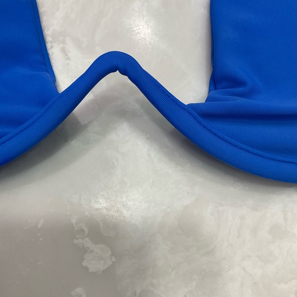 Bikini Two Piece, Royal Blue, Size M, NWOT, Removable Top Insert - Picture 5 of 10